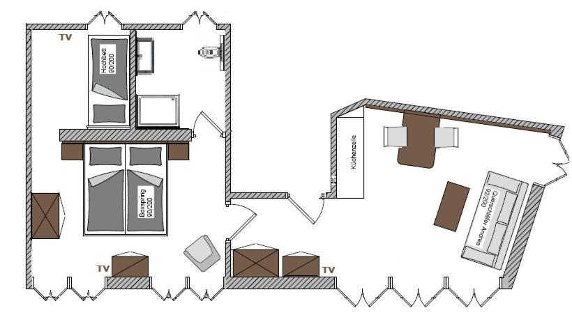 Inselhuus Norderney Villa Szoba fotó